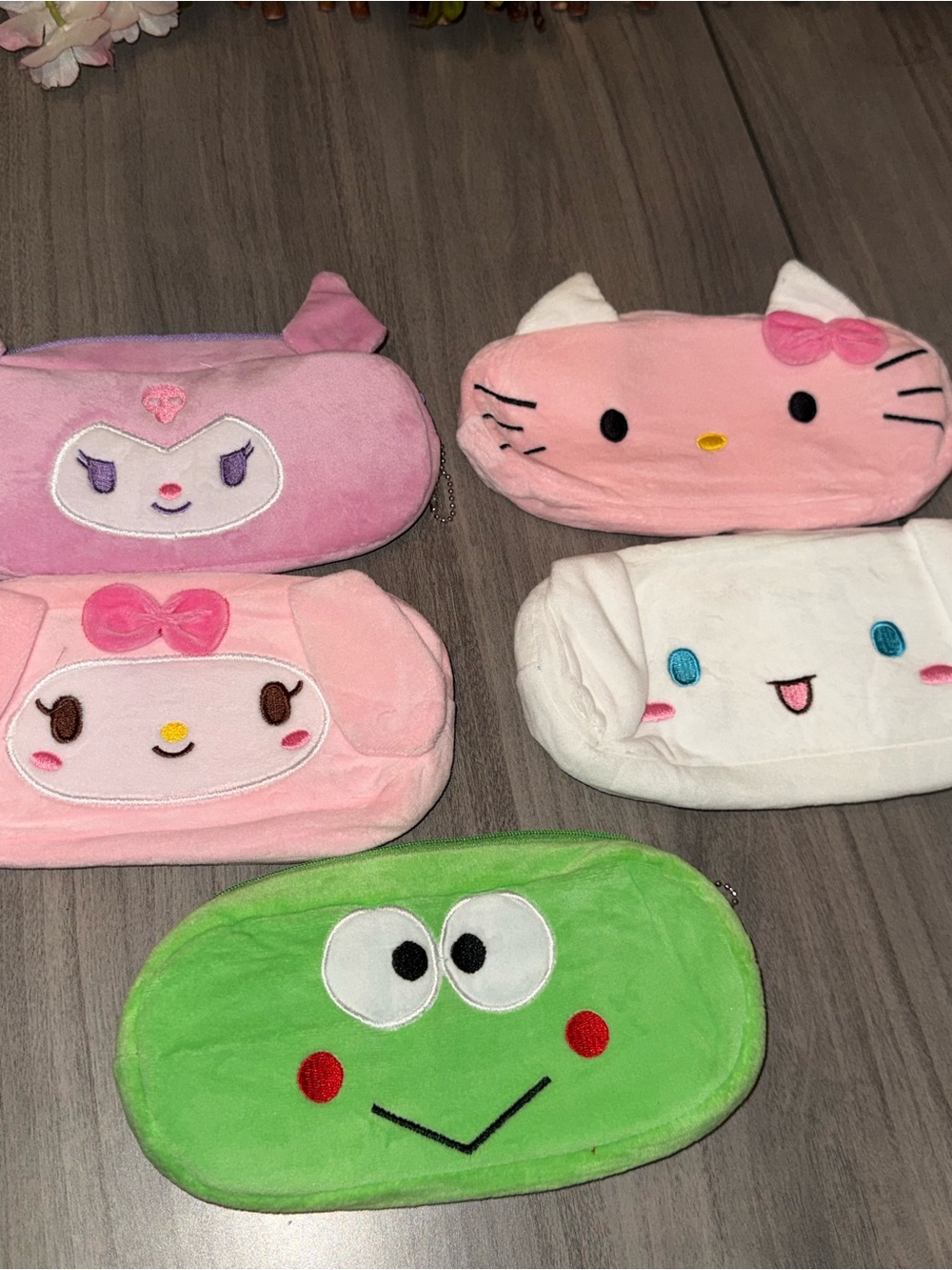 Hello kitty and friends pencil pouch